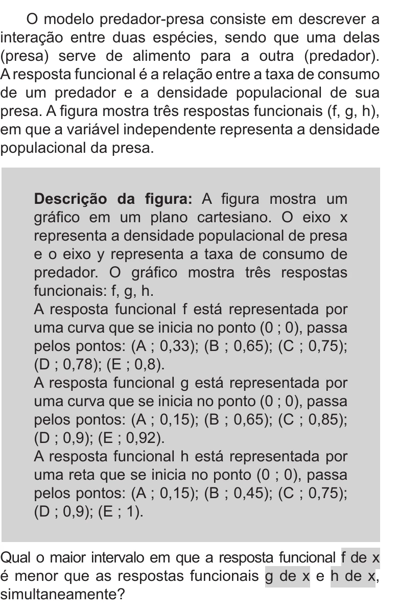 Enunciado original completo da questão 150 do ENEM 2019 - 2º Dia – Caderno 11 – Laranja – Reaplicação/PPL, página 21.