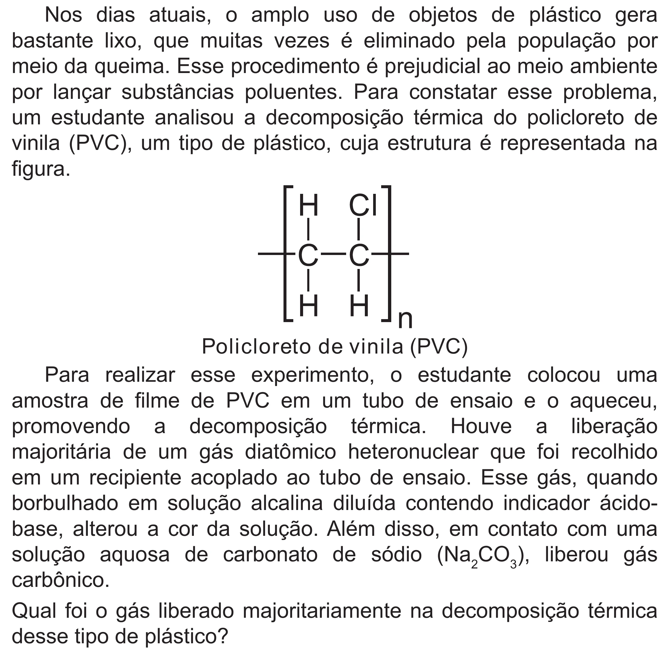 Enunciado original completo da questão 127 do ENEM 2020 - 2º Dia - Caderno 8 – Rosa (Superampliada) – Aplicação Regular, página 31.
