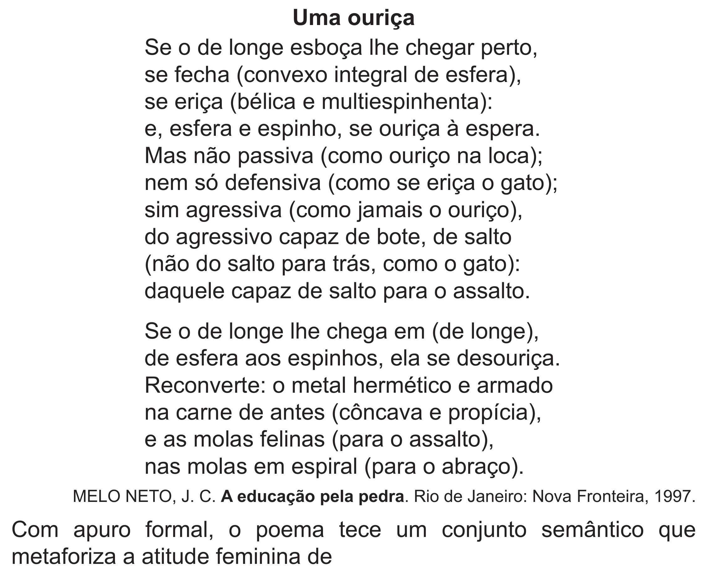 Enunciado original completo da questão 10 do ENEM 2019 - 1º Dia – Caderno 2 – Amarelo (Superampliada) – Aplicação Regular, página 15.