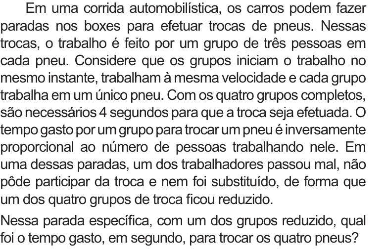 Enunciado original completo da questão 172 do ENEM 2021 - 2º Dia – Caderno 6 – Cinza – Aplicação Regular, página 28.