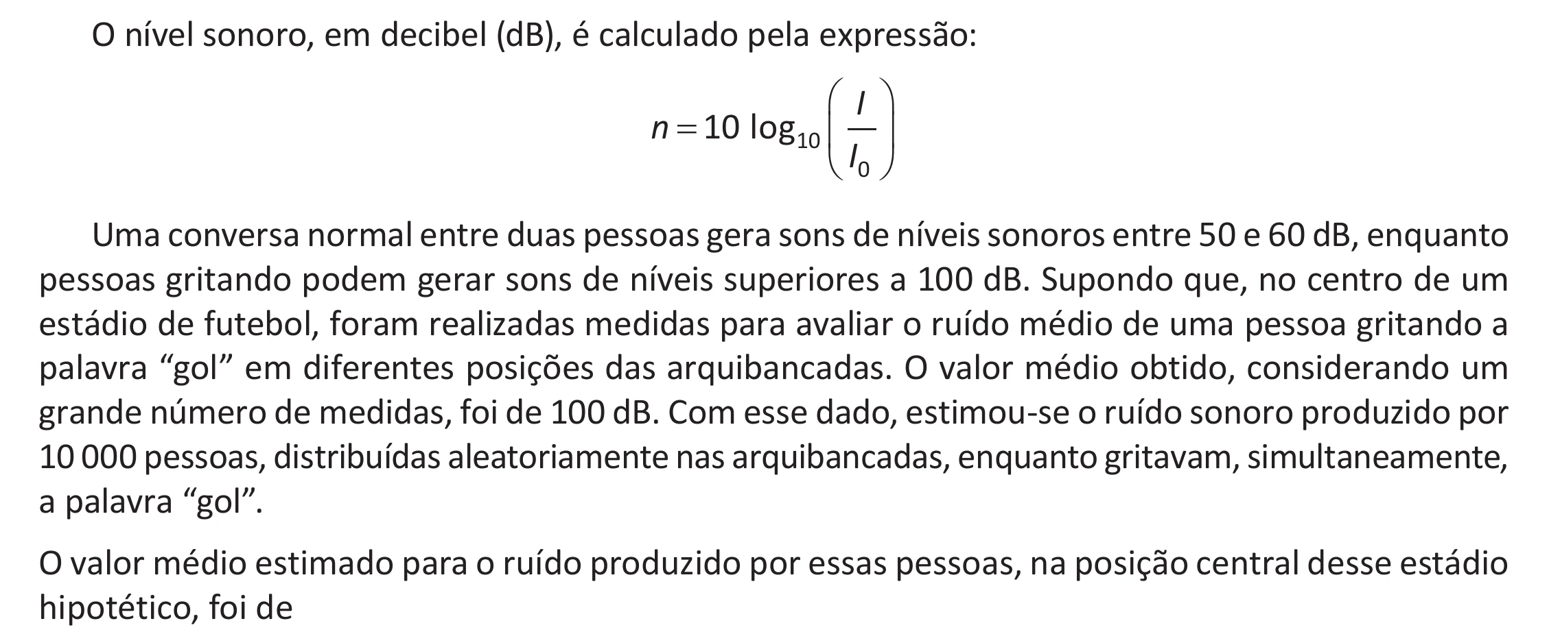Enunciado original completo da questão 118 do ENEM 2025 - 2º Dia – Caderno 12 – Roxo (Libras) – Aplicação Regular - (Ampliada), página 18.