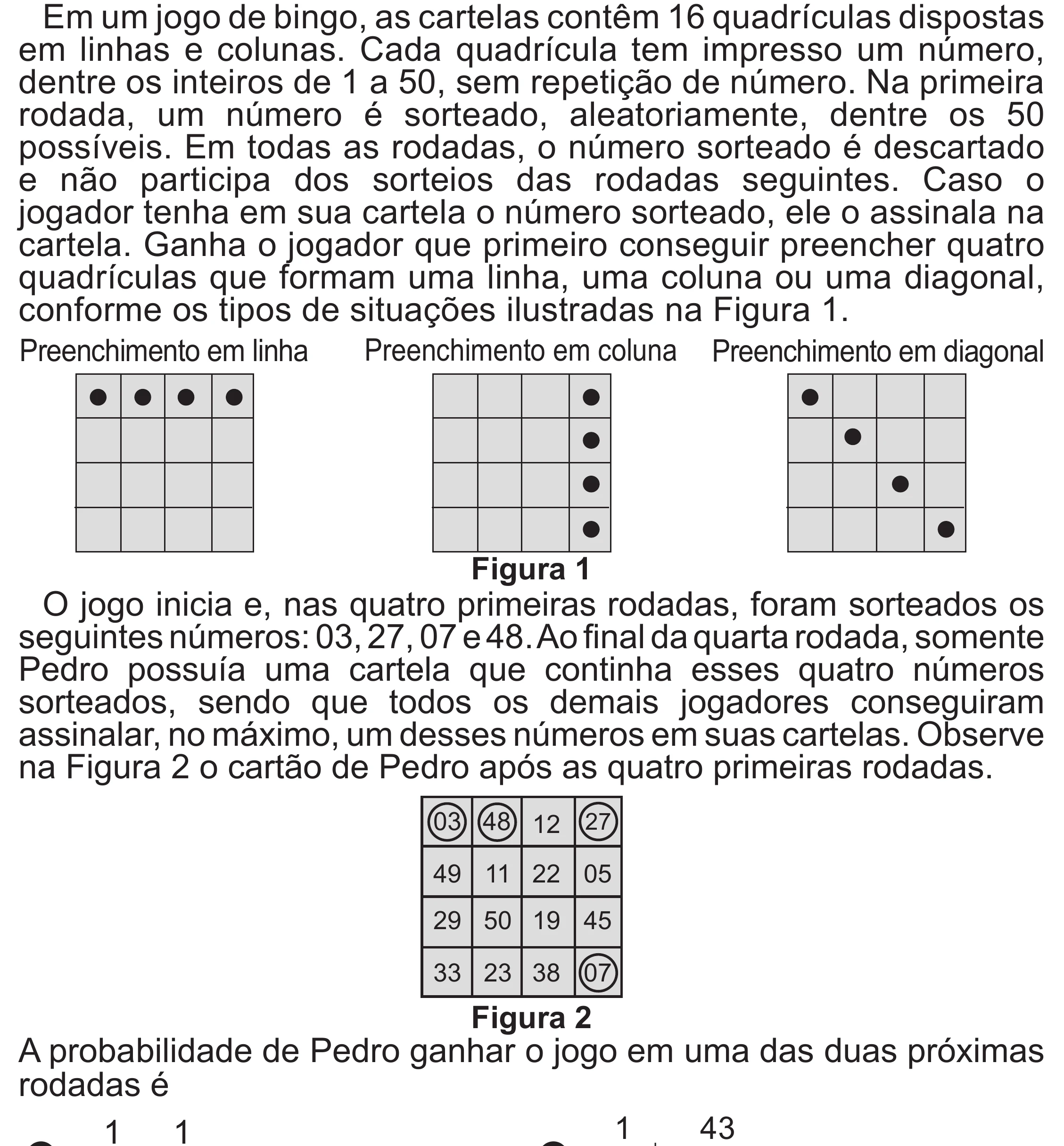 Enunciado original completo da questão 177 do ENEM 2022 - 2º Dia – Caderno 6 – Cinza (Superampliada) – Aplicação Regular, página 77.