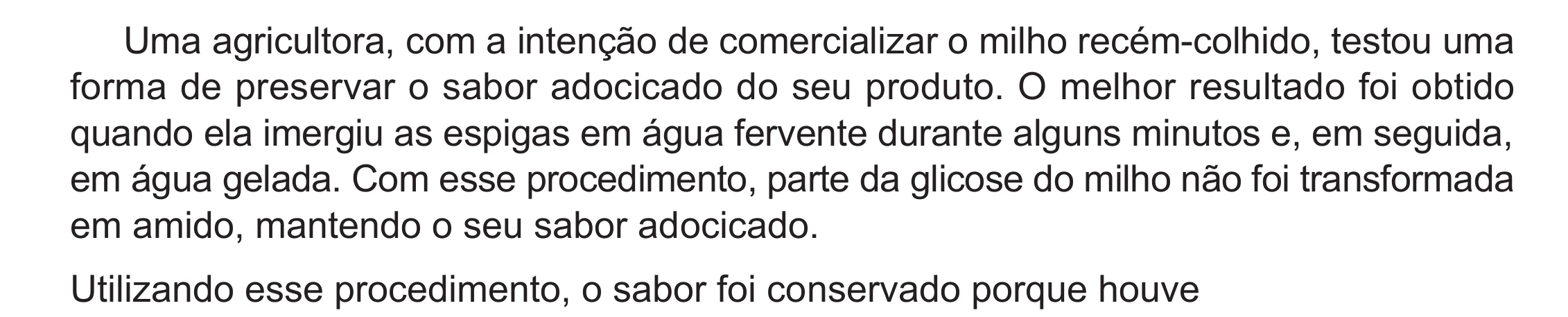 Enunciado original completo da questão 100 do ENEM 2024 - 2º Dia – Caderno 12 – Roxo (Libras) – Aplicação Regular - (Ampliada), página 6.