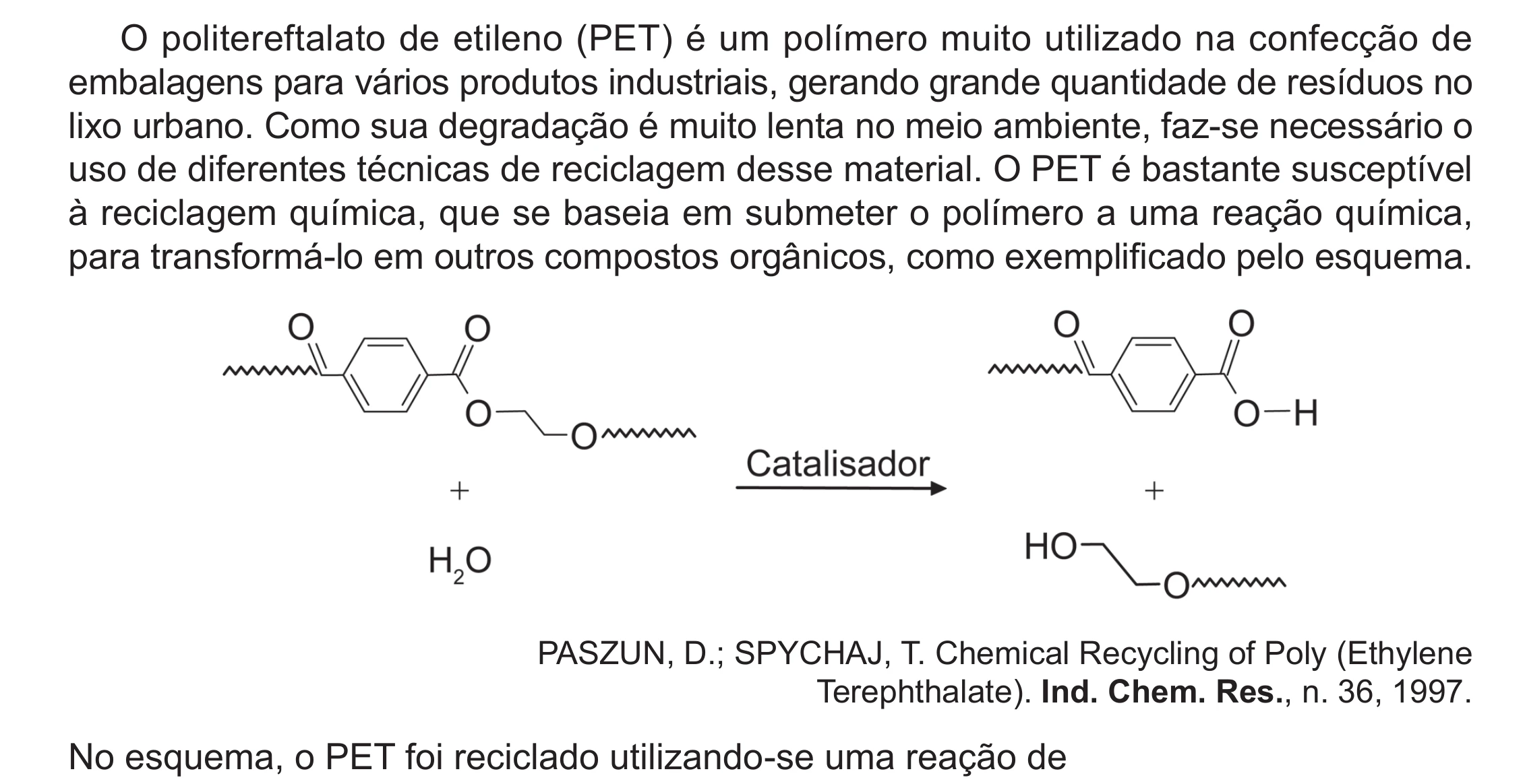 Enunciado original completo da questão 133 do ENEM 2024 - 2º Dia – Caderno 8 – Verde (Ampliada) – Reaplicação/PPL, página 30.