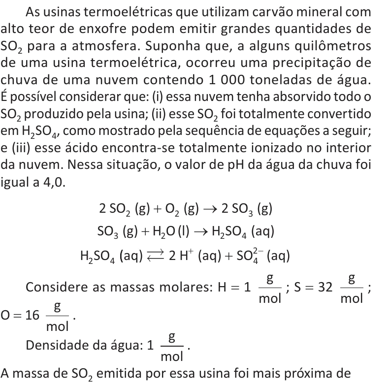 Enunciado original completo da questão 117 do ENEM 2025 - 2º Dia – Caderno 7 – Azul – Reaplicação, página 9.