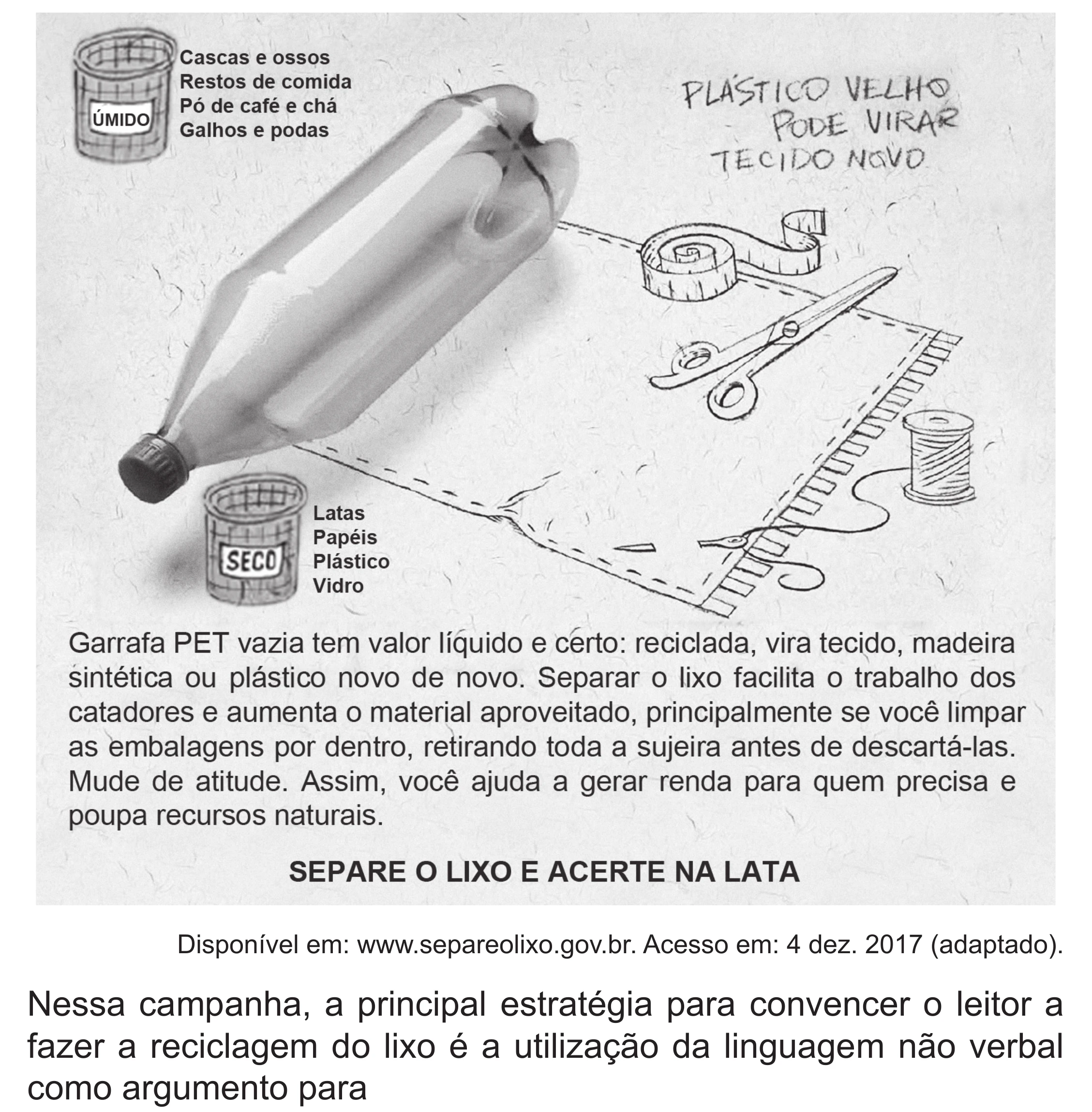 Enunciado original completo da questão 28 do ENEM 2018 - 1º Dia - Caderno 1 - Azul (Superampliada) – Aplicação regular, página 32.