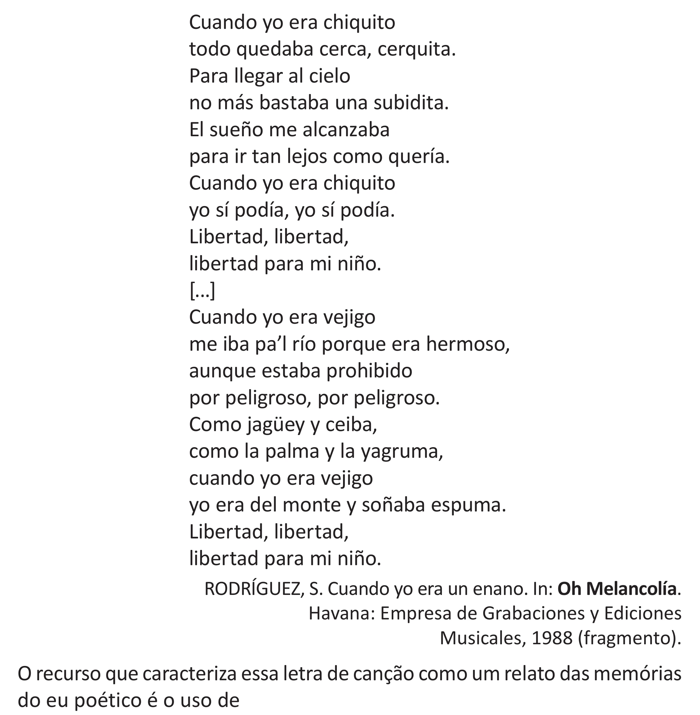 Enunciado original completo da questão 5 (espanhol) do ENEM 2025 - 1º Dia – Caderno 9 – Laranja (Braile e ledor) – Aplicação Regular - (Superampliada), página 12.