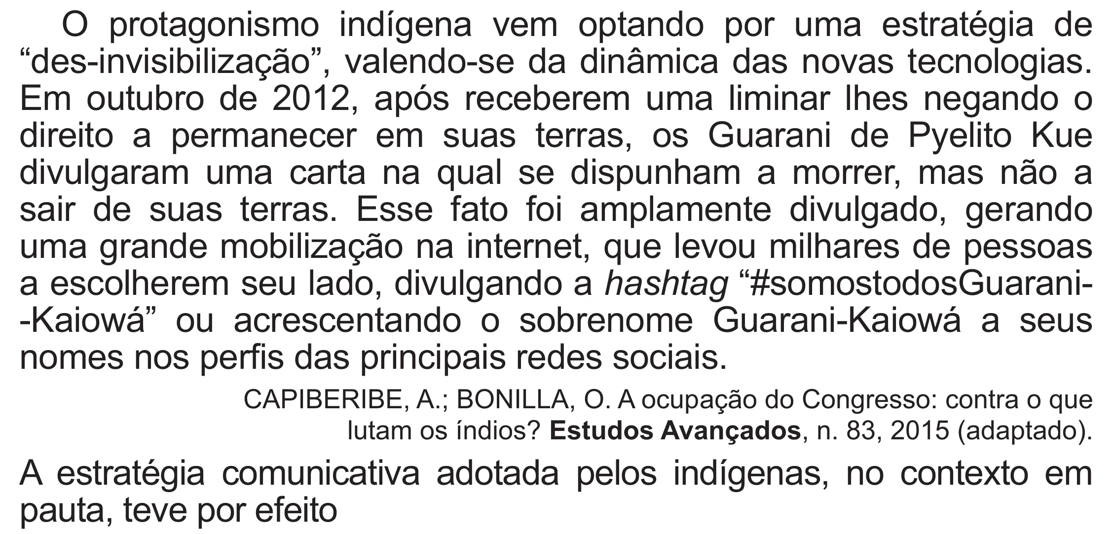Enunciado original completo da questão 59 do ENEM 2021 - 1º Dia – Caderno 10 – Verde (Libras – Superampliada) – Aplicação Regular, página 62.