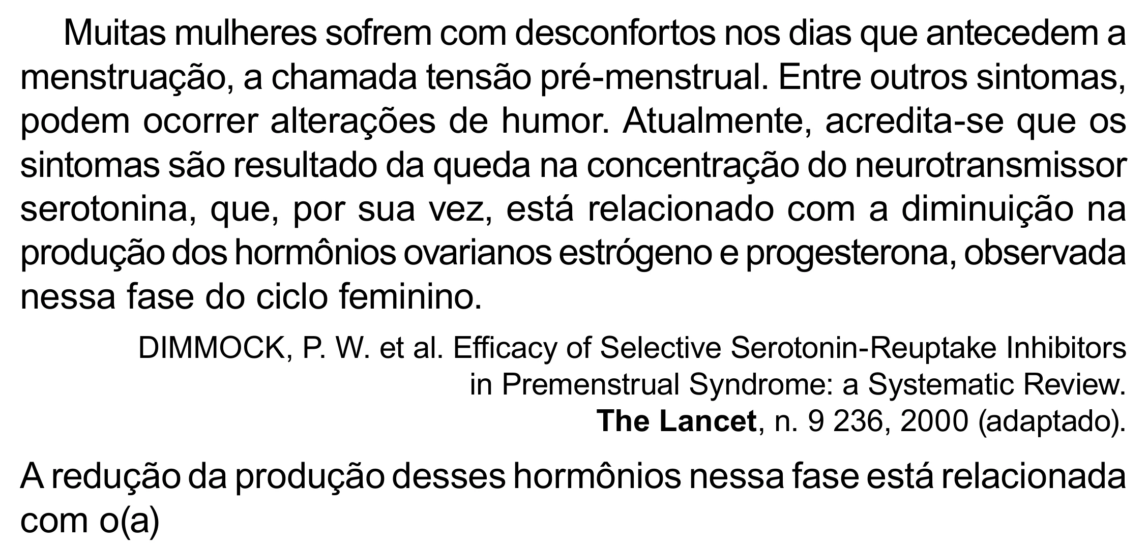 Enunciado original completo da questão 121 do ENEM 2023 - 2º Dia – Caderno 12 – Verde (Libras) – Aplicação Regular - (Superampliada), página 36.