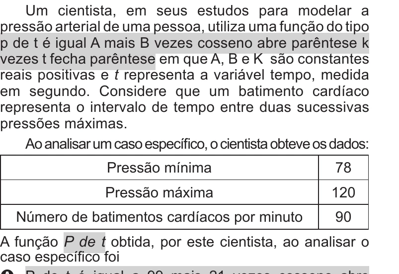 Enunciado original completo da questão 179 do ENEM 2017 - 2º Dia - Caderno 11 – Laranja (Braile e ledor) – Aplicação regular, página 31.