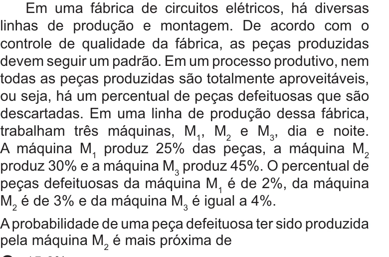 Enunciado original completo da questão 174 do ENEM 2021 - 2º Dia – Caderno 5 – Amarelo – Reaplicação/PPL/Segunda Oportunidade, página 28.