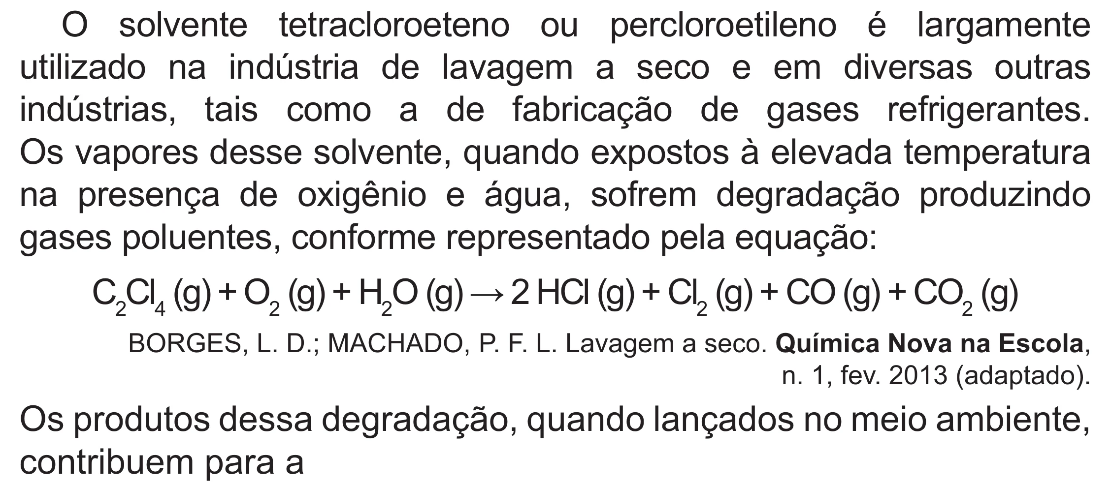 Enunciado original completo da questão 103 do ENEM 2021 - 2º Dia – Caderno 5 – Amarelo (Superampliada) – Reaplicação/PPL/Segunda Oportunidade, página 12.