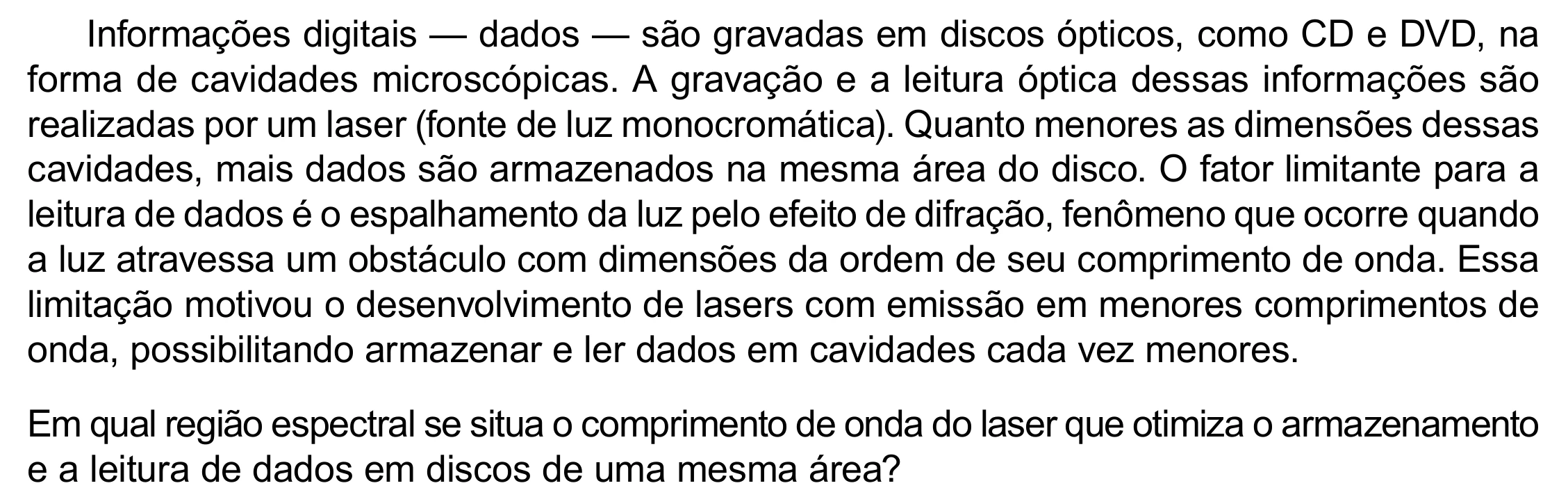 Enunciado original completo da questão 115 do ENEM 2023 - 2º Dia – Caderno 8 – Rosa – Aplicação Regular - (Ampliada), página 18.