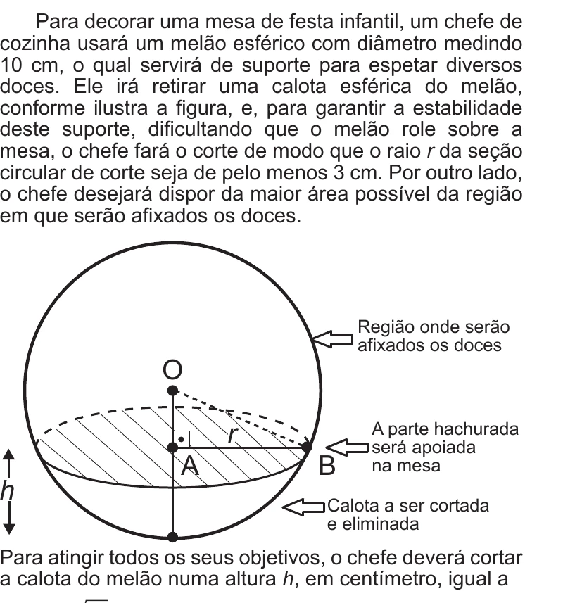 Enunciado original completo da questão 176 do ENEM 2017 - 2º Dia - Caderno 6 - Cinza – Aplicação regular, página 30.