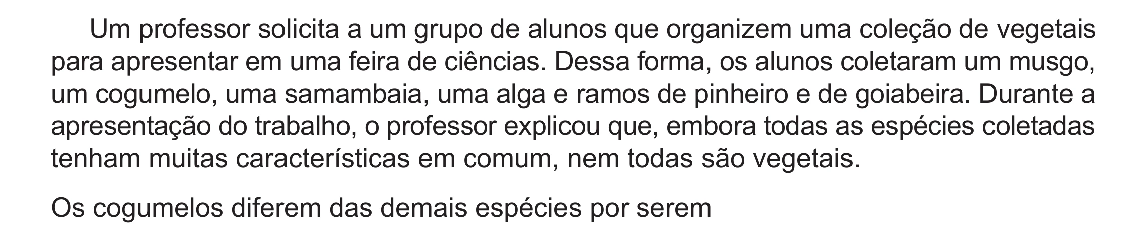Enunciado original completo da questão 108 do ENEM 2024 - 2º Dia – Caderno 8 – Verde (Ampliada) – Reaplicação/PPL, página 12.