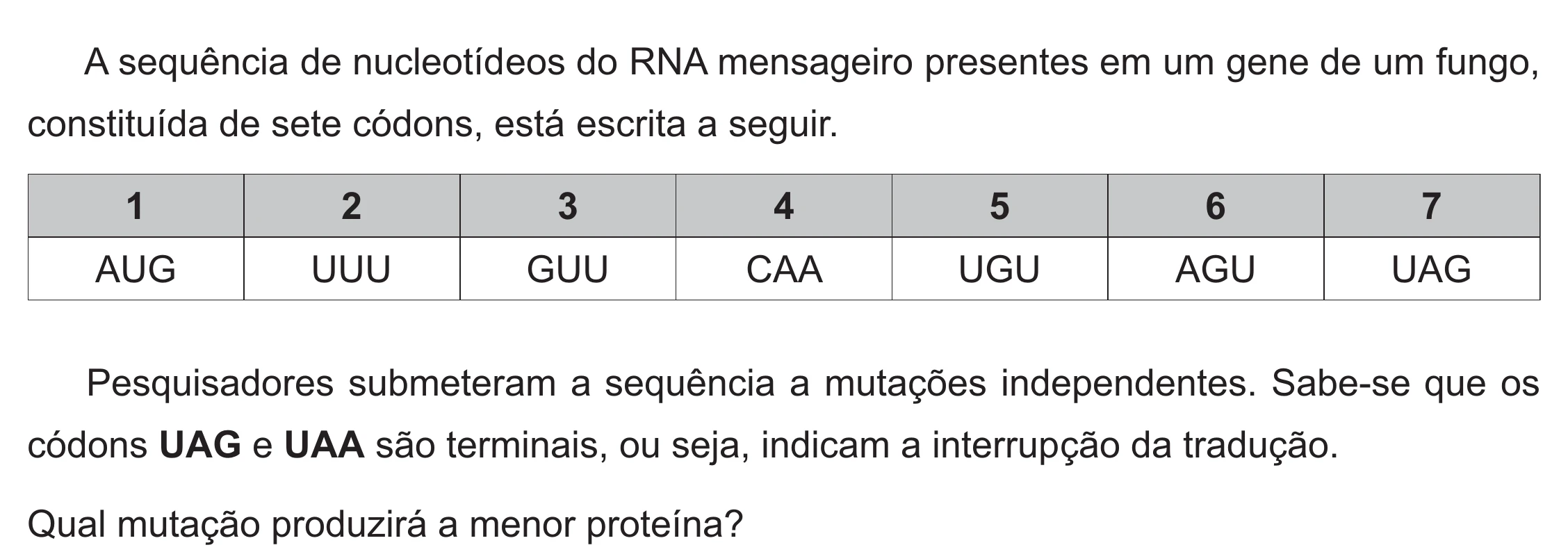 Enunciado original completo da questão 130 do ENEM 2021 - 2º Dia – Caderno 5 – Amarelo (Ampliada) – Aplicação Regular, página 31.