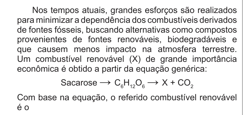 Enunciado original completo da questão 56 do ENEM 2014 - 1º Dia – Caderno 3 – Branco – Terceira aplicação, página 20.