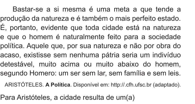 Enunciado original completo da questão 11 do ENEM 2014 - 1º Dia – Caderno 3 – Branco – Terceira aplicação, página 4.