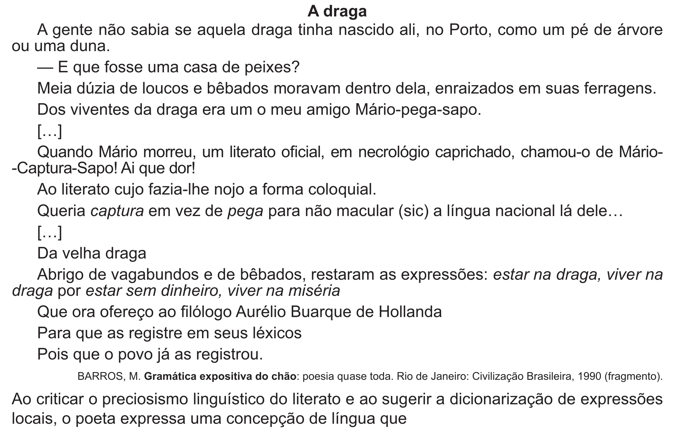 Enunciado original completo da questão 45 do ENEM 2021 - 1º Dia – Caderno 2 – Amarelo (Ampliada) – Aplicação Regular, página 39.