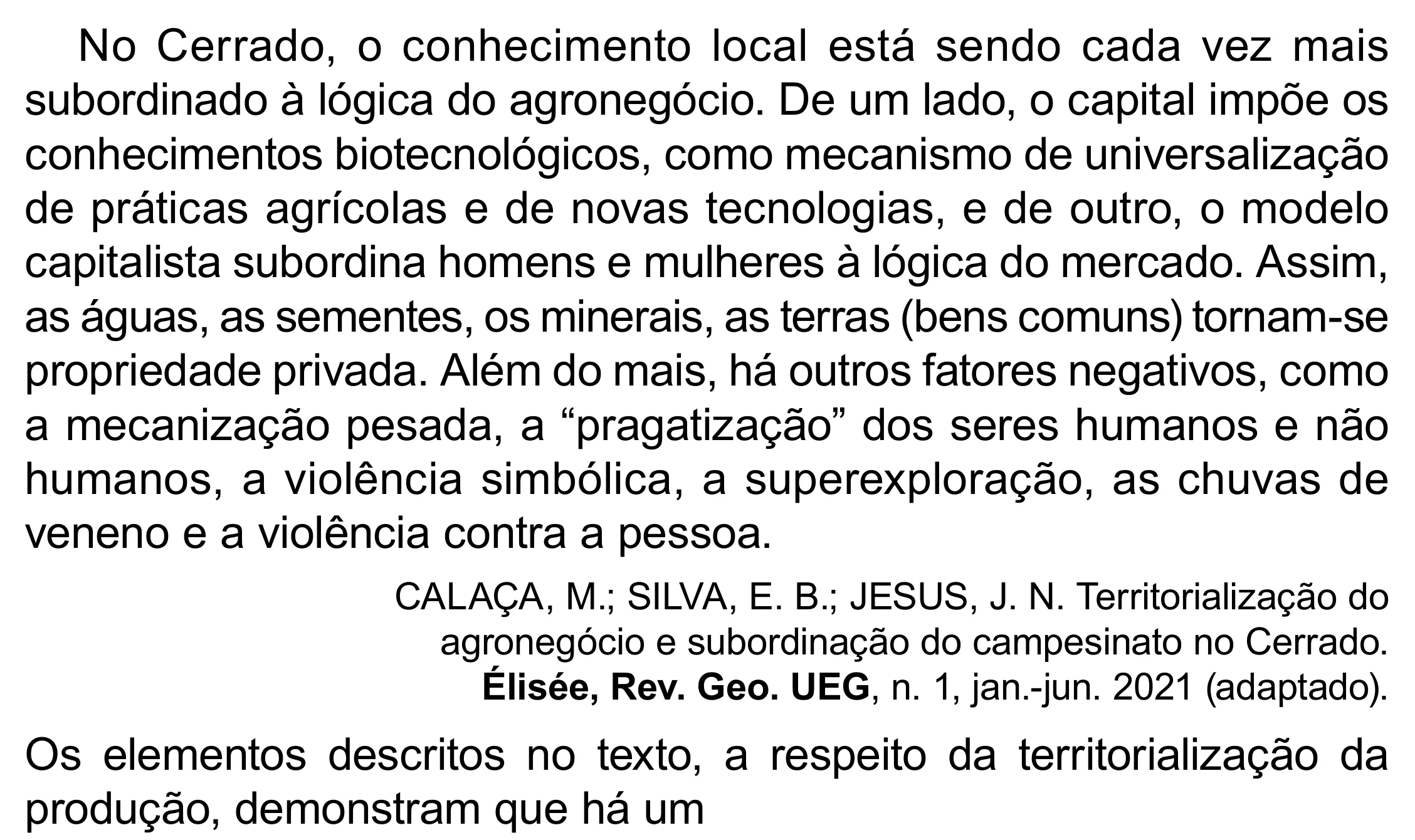 Enunciado original completo da questão 56 do ENEM 2023 - 1º Dia – Caderno 10 – Verde (Libras) – Aplicação Regular - (Superampliada), página 68.