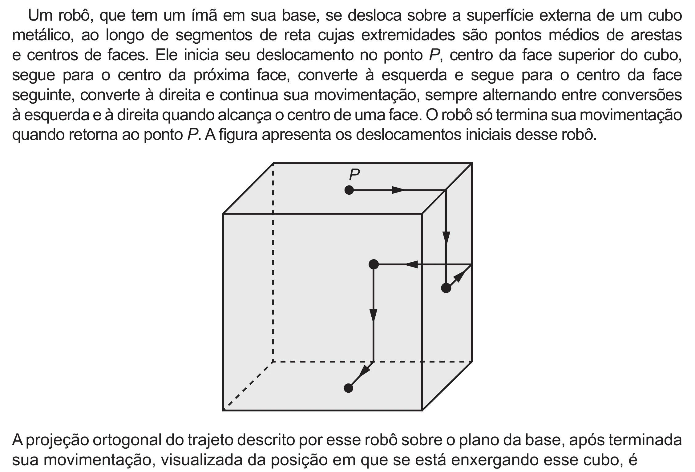 Enunciado original completo da questão 154 do ENEM 2022 - 2º Dia – Caderno 6 – Cinza (Ampliada) – Aplicação Regular, página 40.