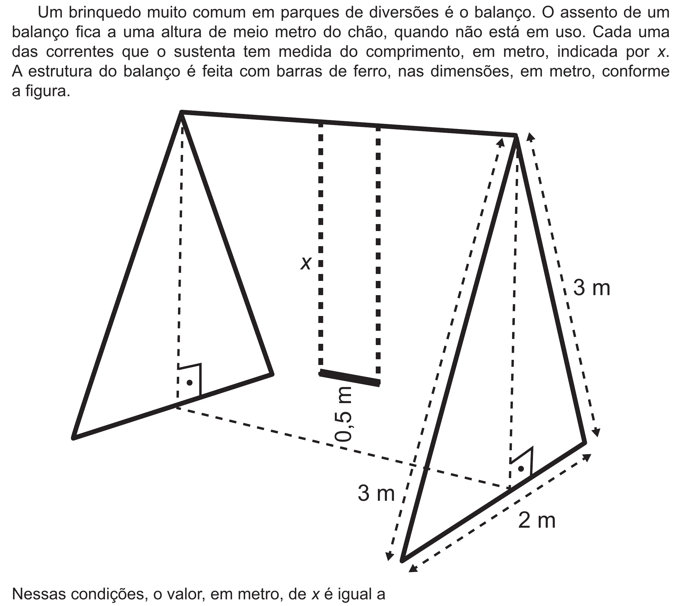 Enunciado original completo da questão 143 do ENEM 2021 - 2º Dia – Caderno 5 – Amarelo (Ampliada) – Reaplicação/PPL/Segunda Oportunidade, página 39.