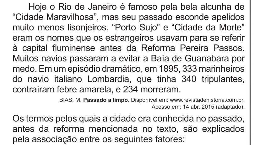 Enunciado original completo da questão 74 do ENEM 2021 - 1º Dia – Caderno 1 – Azul – Reaplicação/PPL/Segunda Oportunidade, página 27.