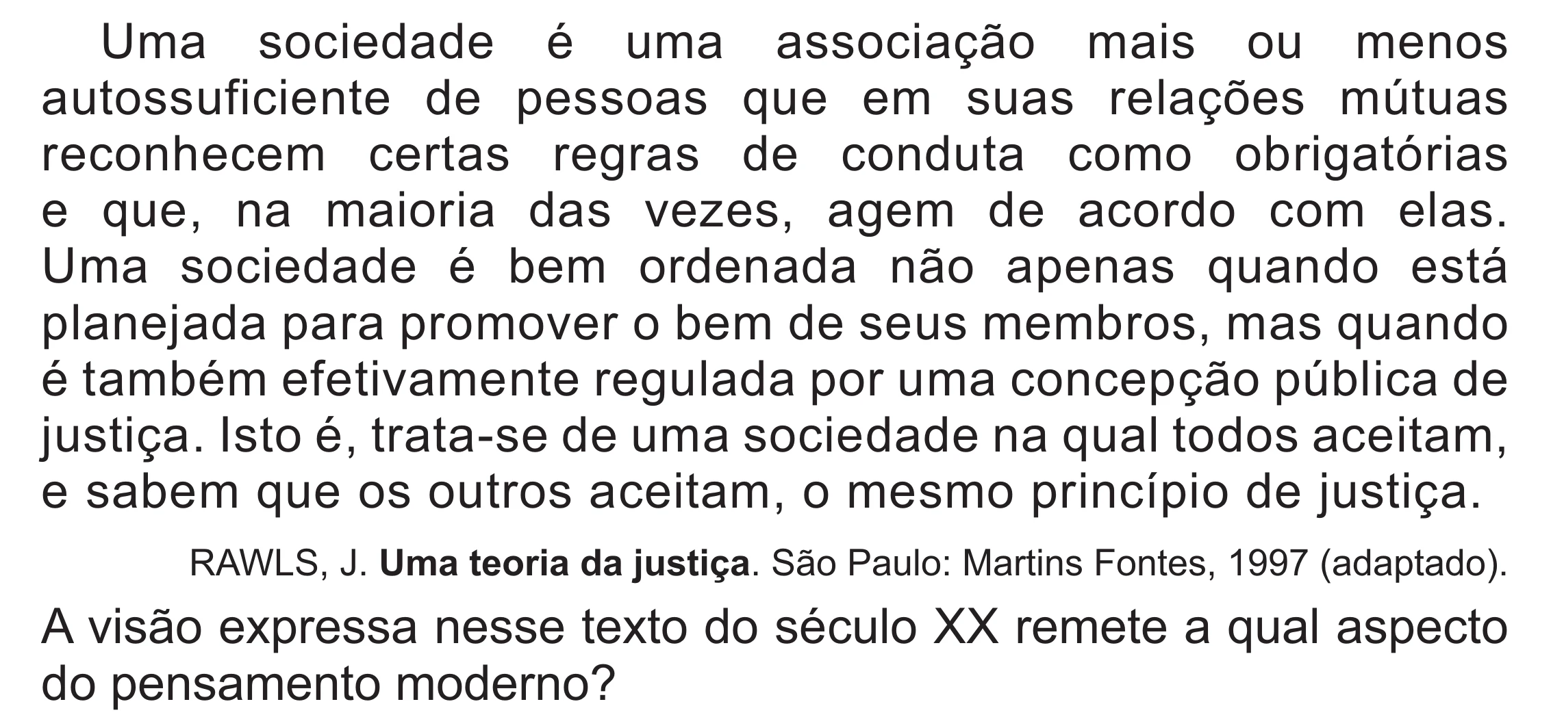 Enunciado original completo da questão 64 do ENEM 2017 - 1º Dia - Caderno 1 - Azul (Superampliada) – Aplicação regular, página 63.
