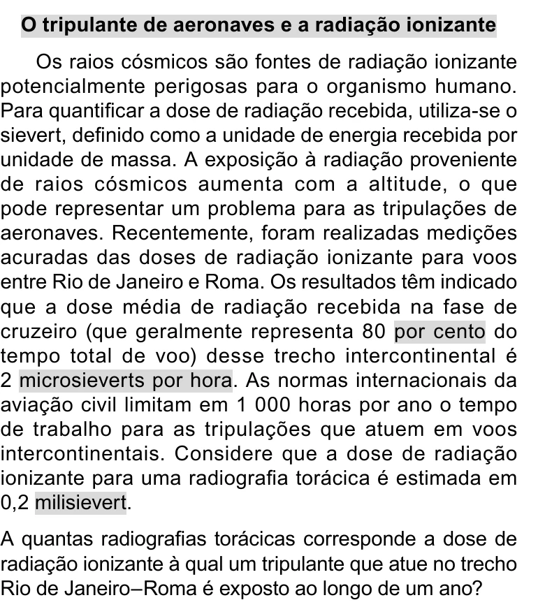 Enunciado original completo da questão 112 do ENEM 2023 - 2º Dia – Caderno 11 – Laranja (braile e ledor) – Aplicação Regular, página 10.