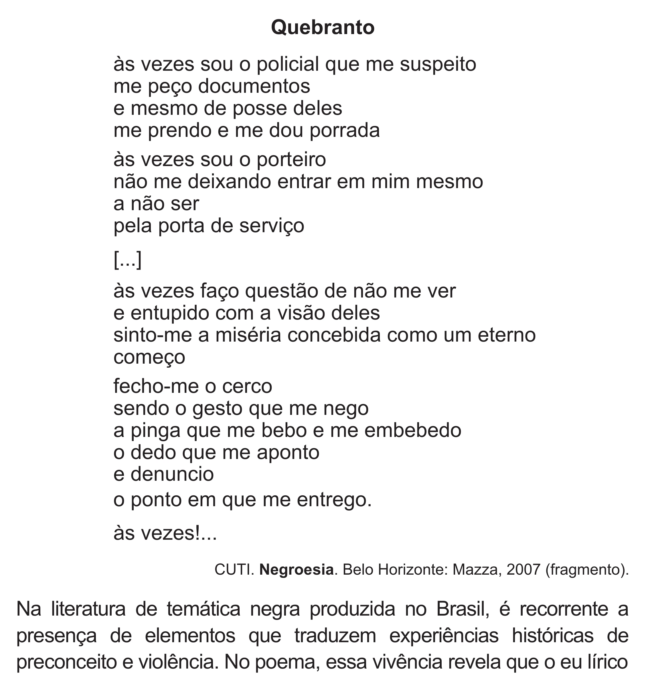 Enunciado original completo da questão 10 do ENEM 2018 - 1º Dia - Caderno 1 - Azul (Superampliada) – Aplicação regular, página 15.