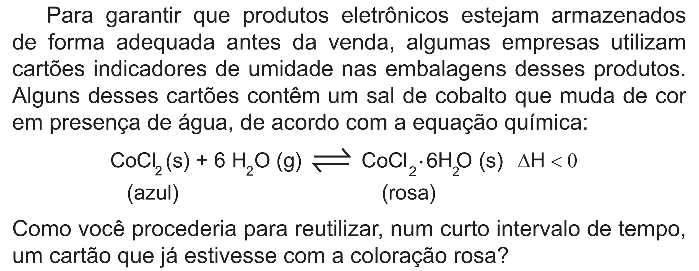 Enunciado original completo da questão 133 do ENEM 2020 - 2º Dia - Caderno 8 – Rosa (Superampliada) – Aplicação Regular, página 35.