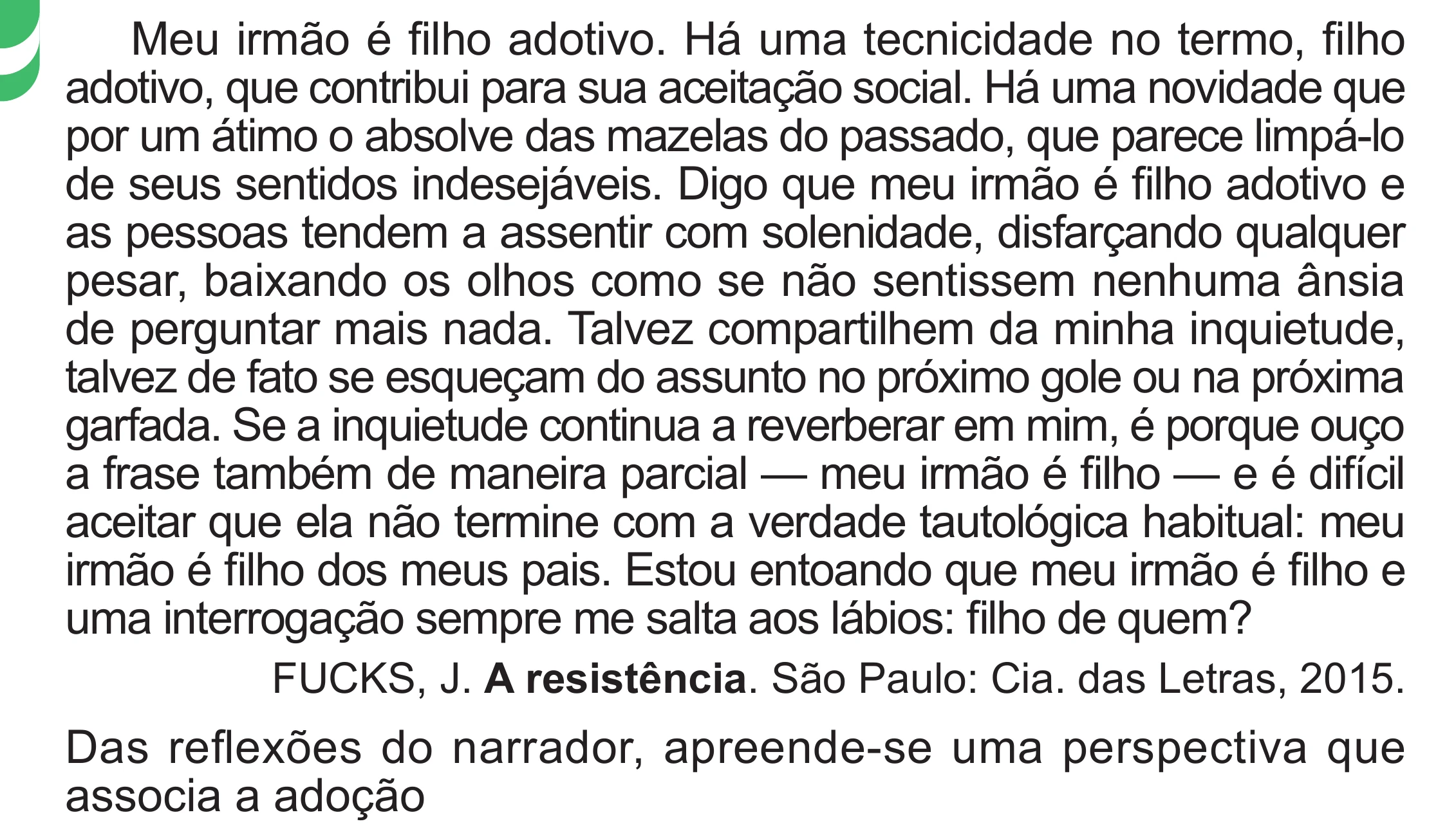 Enunciado original completo da questão 29 do ENEM 2024 - 1º Dia – Caderno 4 – Verde – Aplicação Regular - (Superampliada), página 40.