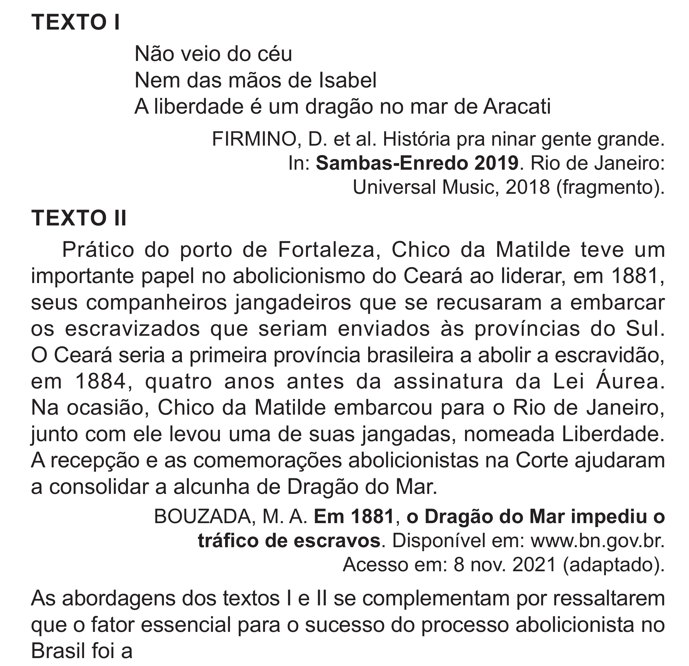 Enunciado original completo da questão 46 do ENEM 2024 - 1º Dia – Caderno 4 – Verde (Superampliada) – Reaplicação/PPL, página 60.