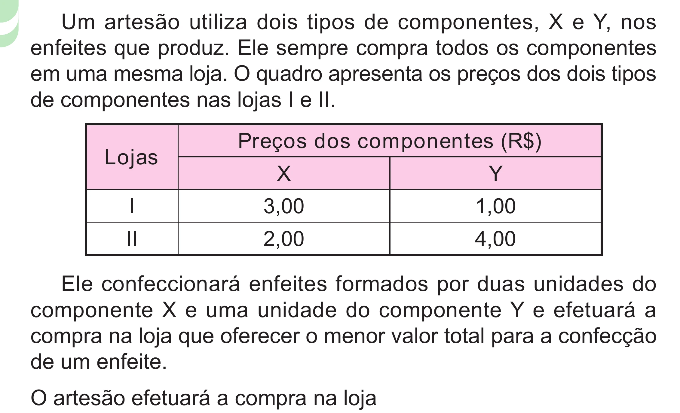 Enunciado original completo da questão 151 do ENEM 2024 - 2º Dia – Caderno 8 – Verde – Aplicação Regular - (Superampliada), página 64.