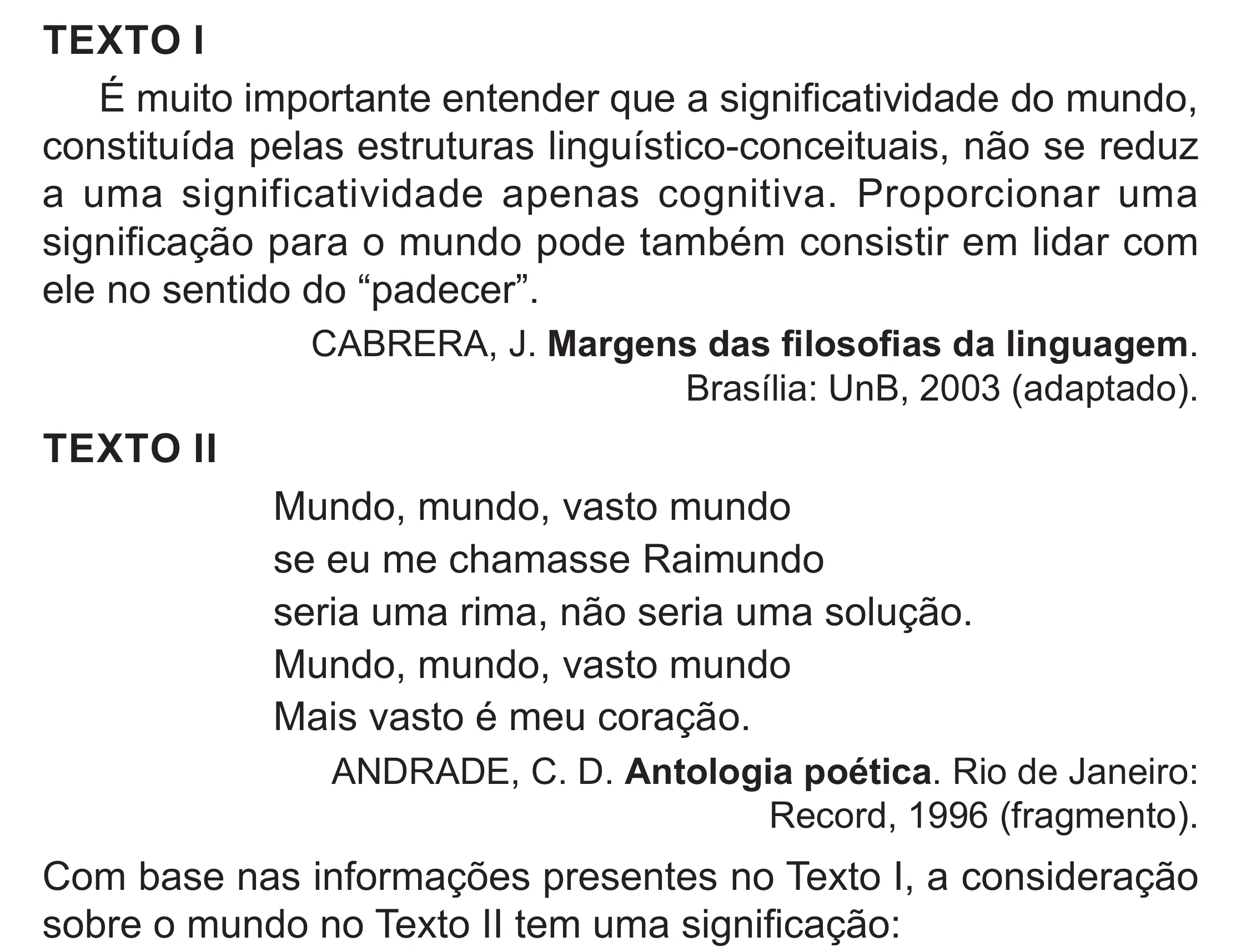 Enunciado original completo da questão 72 do ENEM 2024 - 1º Dia – Caderno 4 – Verde (Superampliada) – Reaplicação/PPL, página 77.