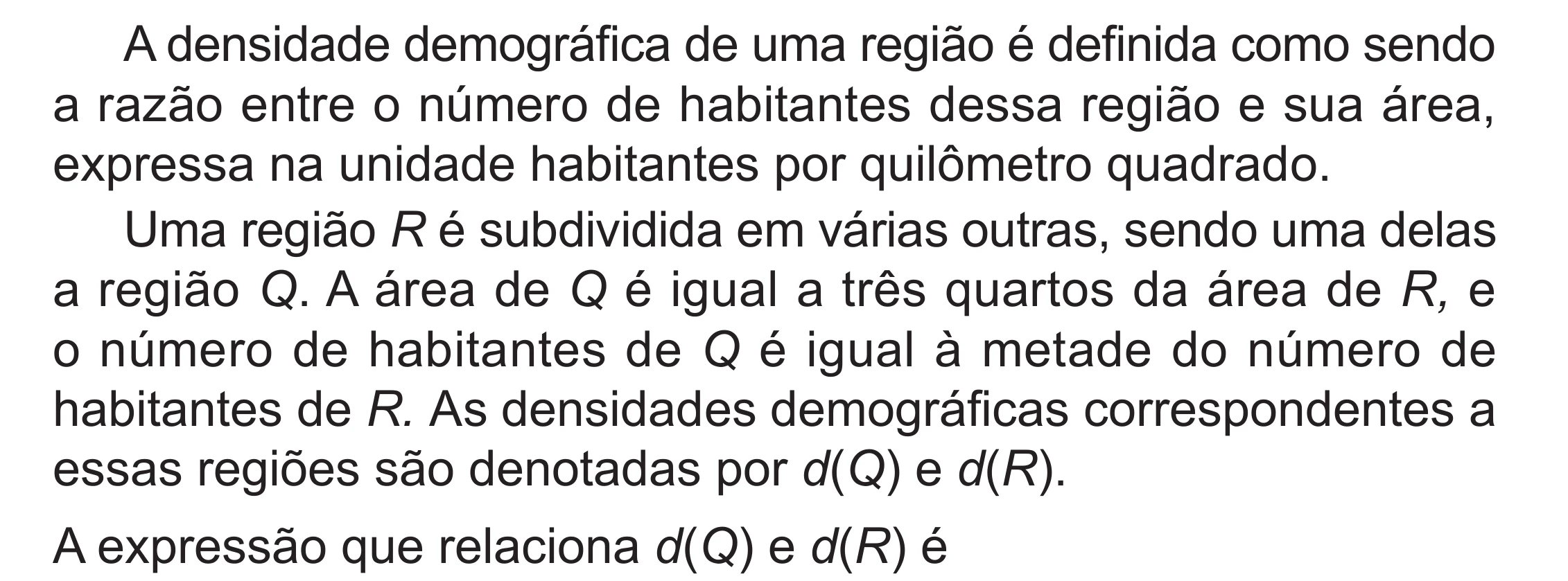 Enunciado original completo da questão 175 do ENEM 2024 - 2º Dia – Caderno 8 – Verde – Aplicação Regular - (Superampliada), página 89.