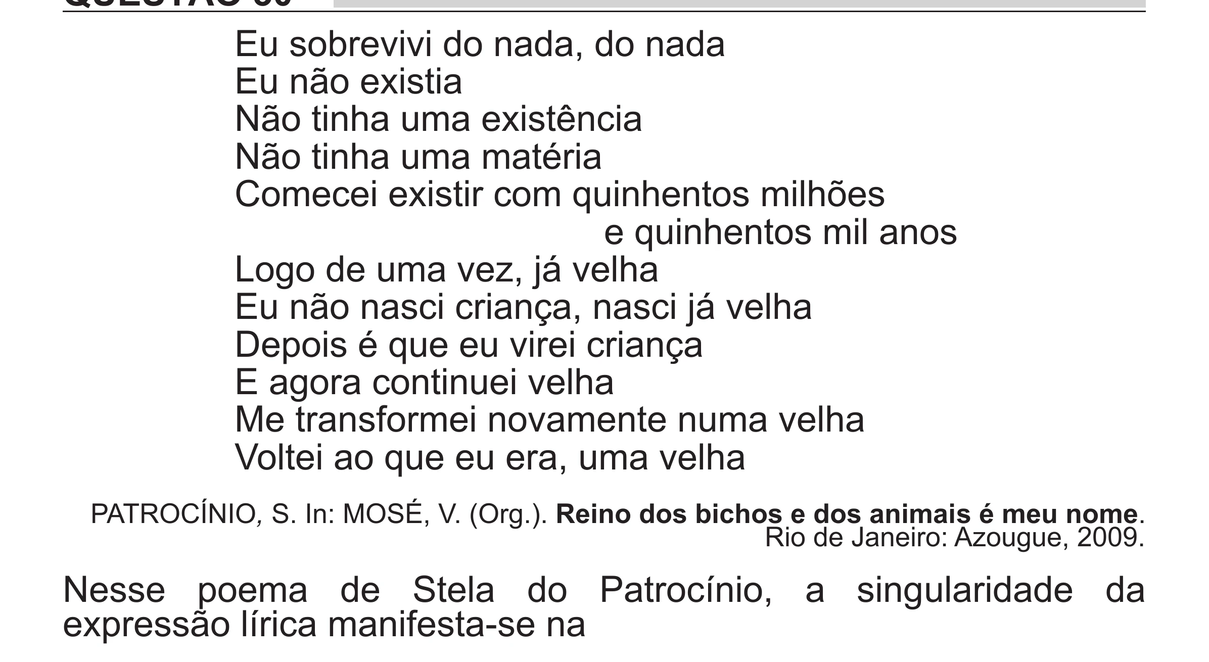 Enunciado original completo da questão 30 do ENEM 2018 - 1º Dia - Caderno 1 - Azul (Superampliada) – Aplicação regular, página 34.