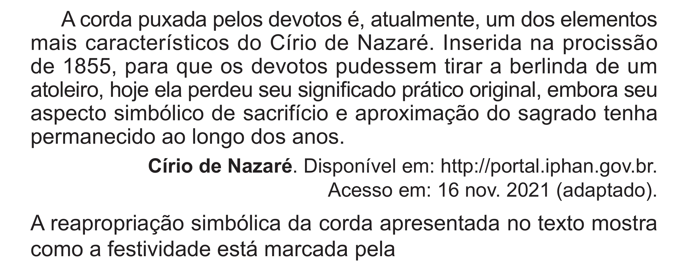 Enunciado original completo da questão 60 do ENEM 2024 - 1º Dia – Caderno 4 – Verde (Superampliada) – Reaplicação/PPL, página 68.