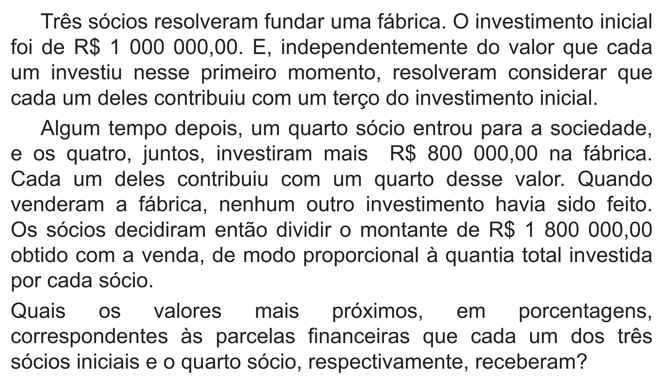 Enunciado original completo da questão 147 do ENEM 2019 - 2º Dia – Caderno 6 – Cinza (Superampliada) – Aplicação Regular, página 51.
