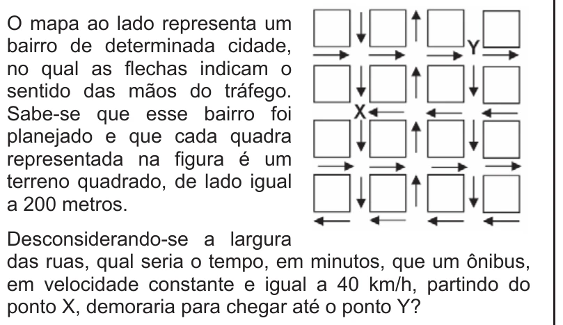 Enunciado original completo da questão 136 do ENEM 2009 - 2º Dia - Caderno 5 - Amarelo, página 20.