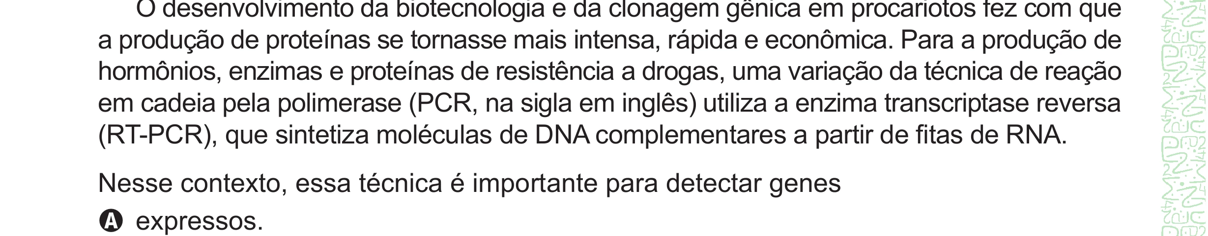 Enunciado original completo da questão 112 do ENEM 2024 - 2º Dia – Caderno 8 – Verde – Aplicação Regular - (Ampliada), página 14.