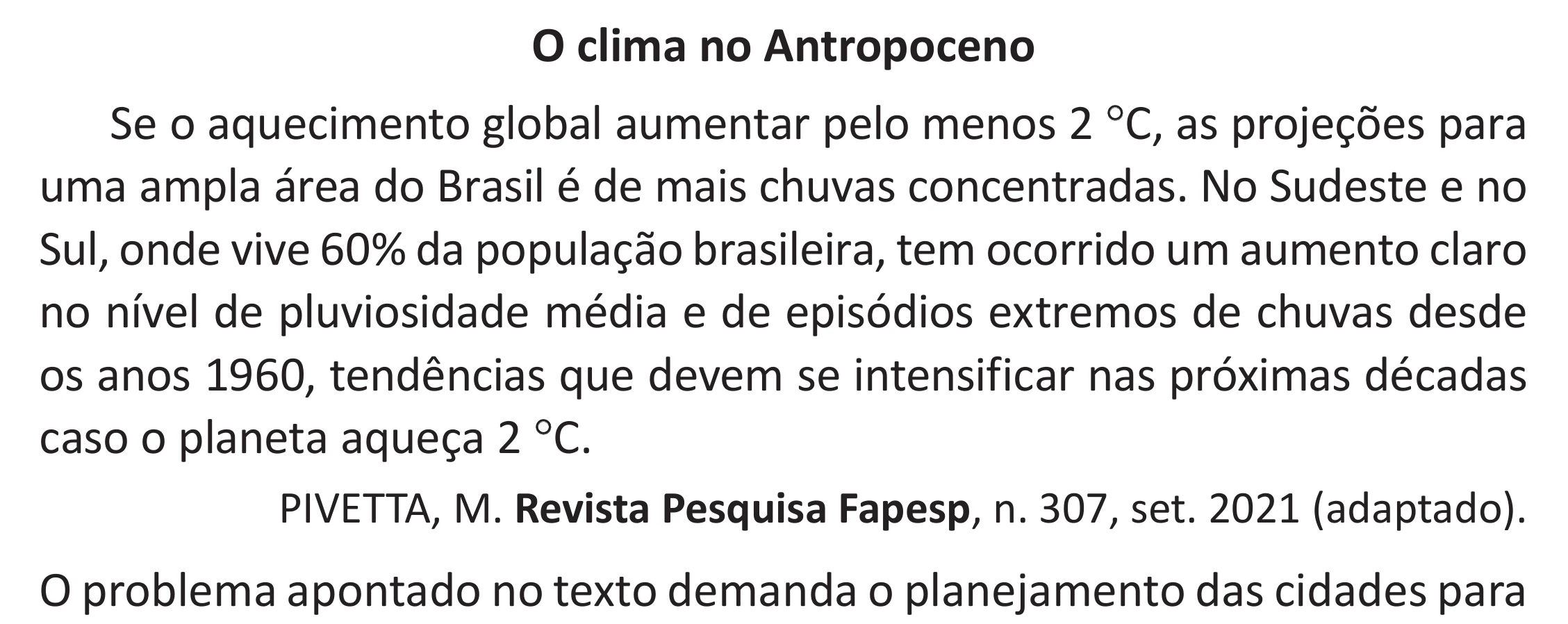 Enunciado original completo da questão 72 do ENEM 2025 - 1º Dia – Caderno 9 – Laranja (Braile e ledor) – Reaplicação - (Superampliada), página 82.