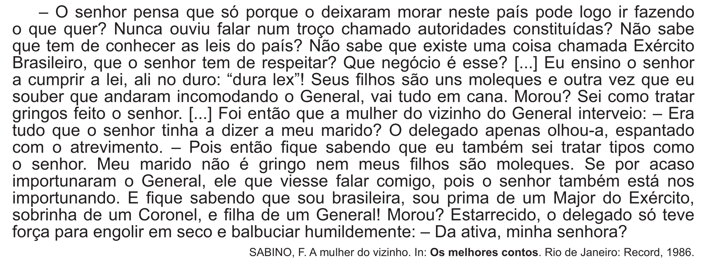 Enunciado original completo da questão 19 do ENEM 2021 - 1º Dia – Caderno 10 – Verde (Libras – Ampliada) – Aplicação Regular, página 18.