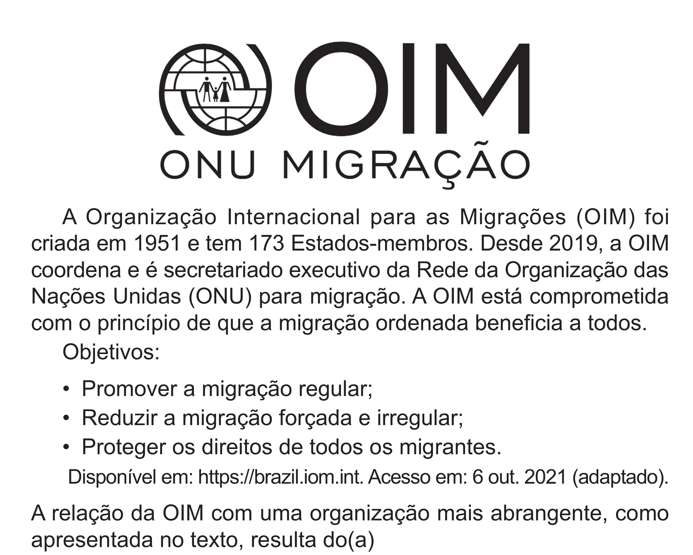 Enunciado original completo da questão 79 do ENEM 2024 - 1º Dia – Caderno 4 – Verde (Superampliada) – Reaplicação/PPL, página 84.