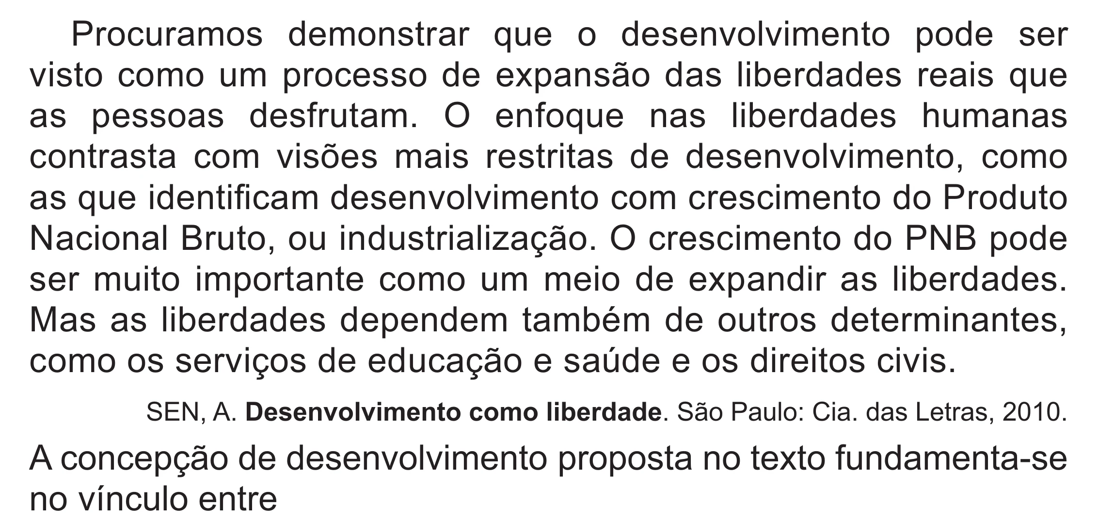 Enunciado original completo da questão 60 do ENEM 2017 - 1º Dia - Caderno 1 - Azul (Superampliada) – Aplicação regular, página 61.