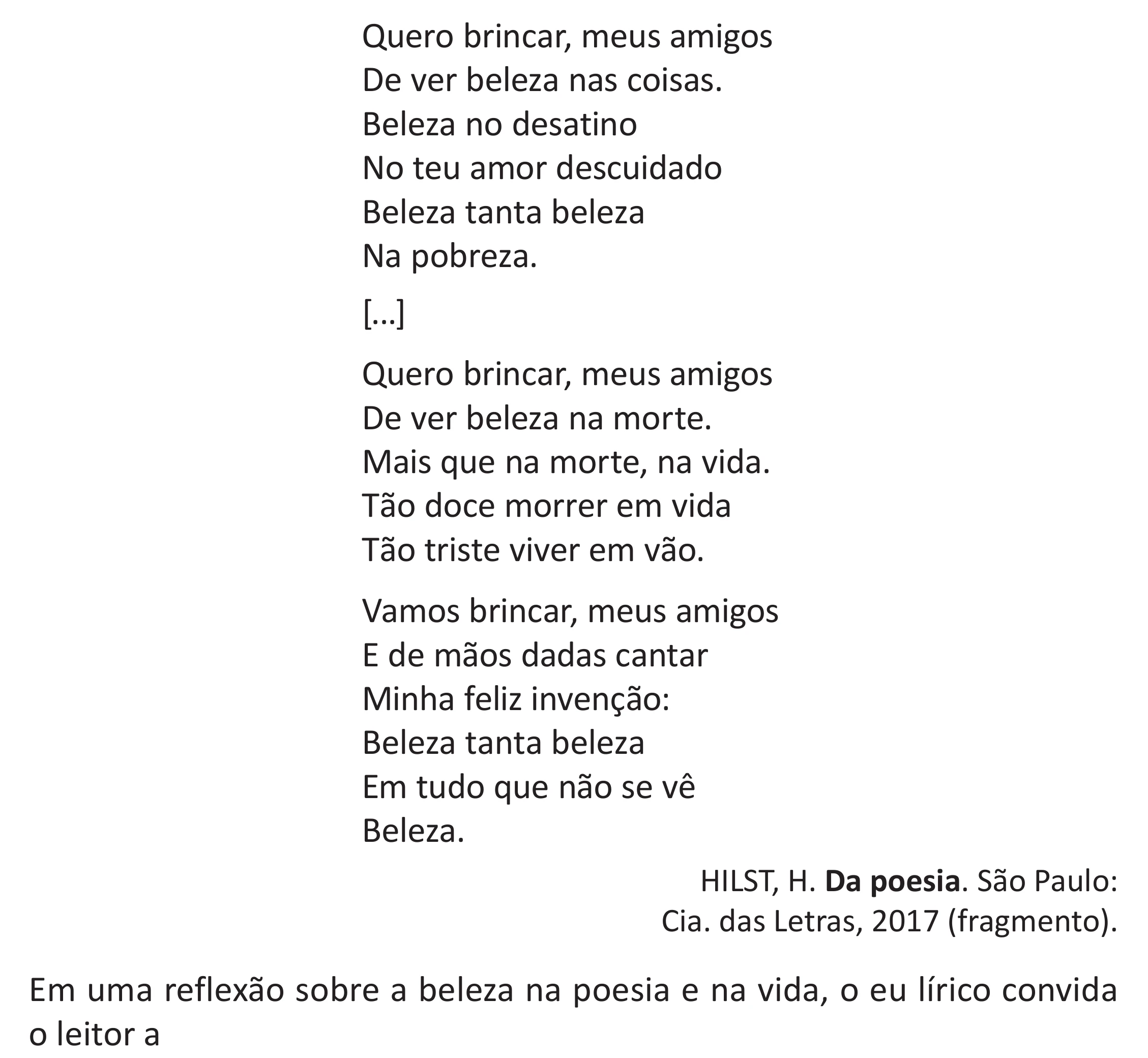 Enunciado original completo da questão 40 do ENEM 2025 - 1º Dia – Caderno 9 – Laranja (Braile e ledor) – Reaplicação - (Superampliada), página 45.