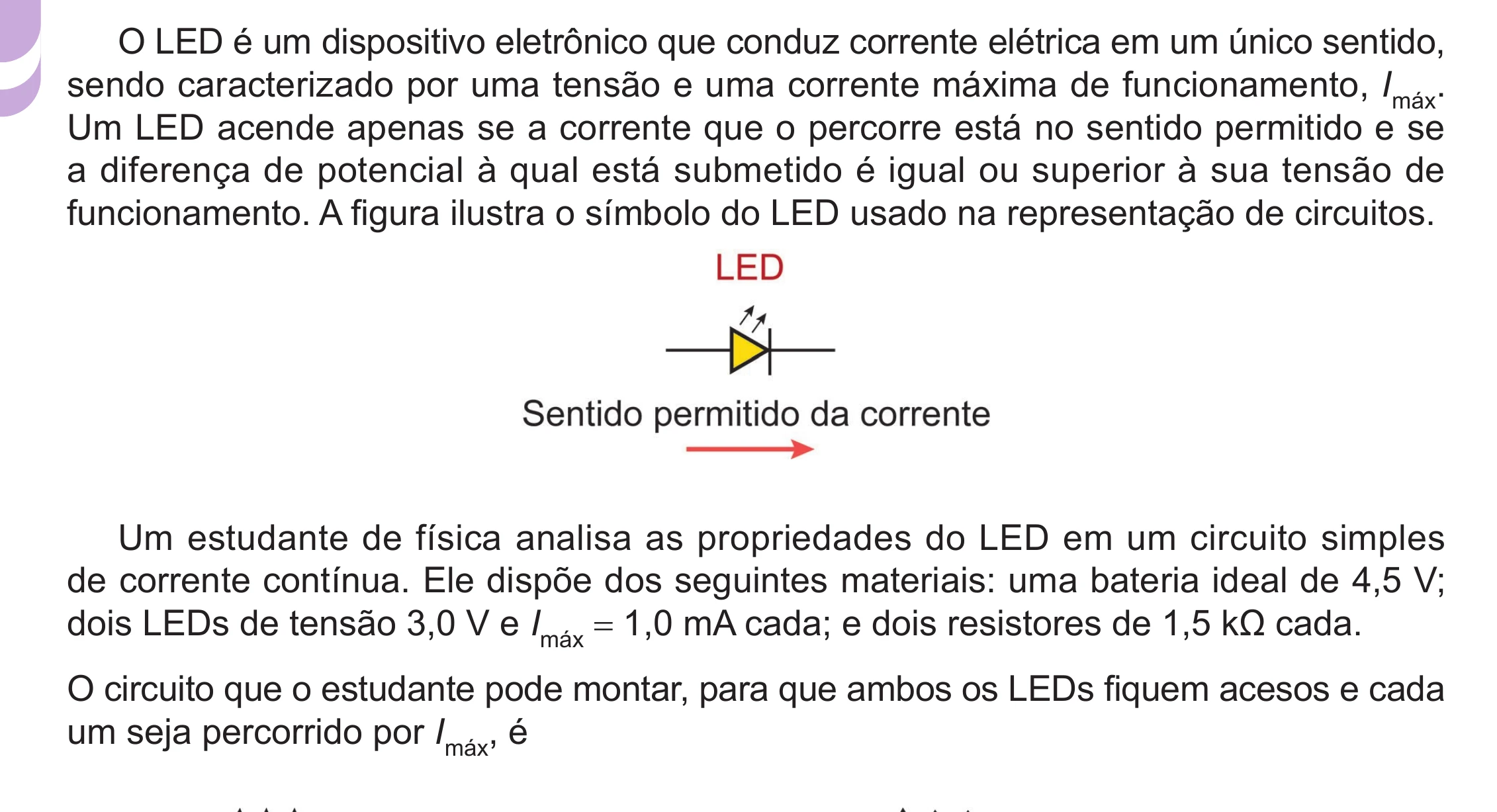 Enunciado original completo da questão 115 do ENEM 2024 - 2º Dia – Caderno 12 – Roxo (Libras) – Aplicação Regular - (Ampliada), página 16.