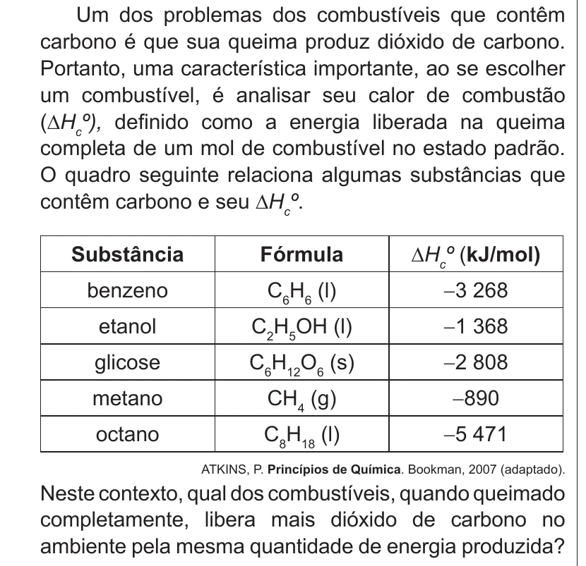 Enunciado original completo da questão 49 do ENEM 2011 - 1º Dia - Caderno 3 - Branco – Aplicação regular, página 17.