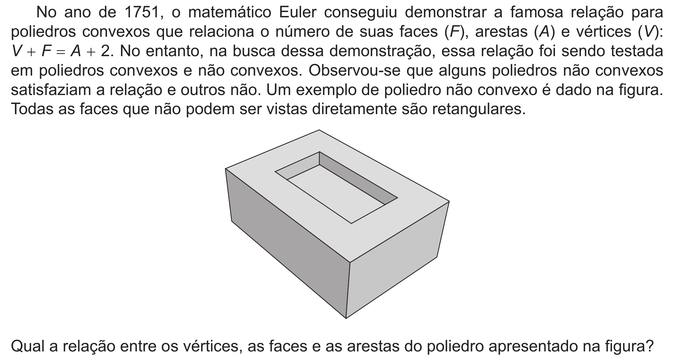 Enunciado original completo da questão 156 do ENEM 2019 - 2º Dia – Caderno 5 – Amarelo (Ampliada) – Reaplicação/PPL, página 43.