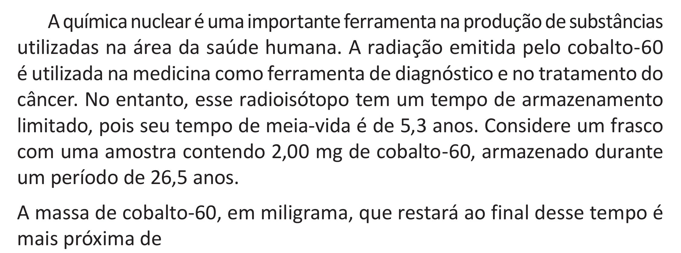 Enunciado original completo da questão 104 do ENEM 2025 - 2º Dia – Caderno 11 – Laranja (Braile e ledor) – Aplicação Regular - (Superampliada), página 15.